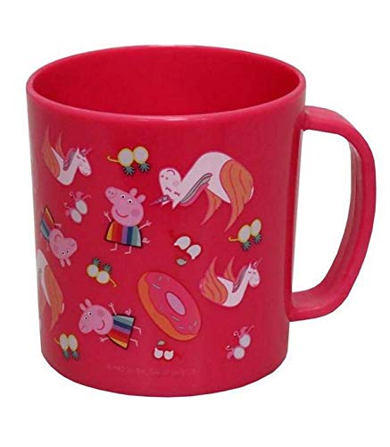 CYP Brands Peppa Pig Tasse aus Kunststoff, mikrowellengeeignet, Rosa CYP Brands Peppa Pig Tasse aus Kunststoff, mikrowellengeeignet, Rosa von CYPBRANDS