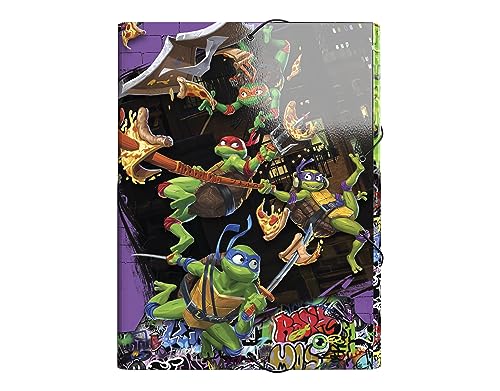 CYPBRANDS Unisex Kinder Ninja Turtles Klappen Ordner, bunt CYPBRANDS Unisex Kinder Ninja Turtles Klappen Ordner, bunt von CYPBRANDS