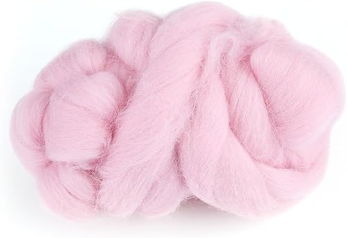 CYSFETENA 55g Nadelfilzwolle,Rosa Filzwolle,Filzwolle Trockenfilzen Märchenwolle Filzen Nadelfilzen Starter Set für Nadelfilzen Handspinnen DIY Bastelprojekte Materialien Zubehör CYSFETENA 55g Nadelfilzwolle,Rosa Filzwolle,Filzwolle Trockenfilzen Märchenwolle Filzen Nadelfilzen Starter Set für Nadelfilzen Handspinnen DIY Bastelprojekte Materialien Zubehör von CYSFETENA