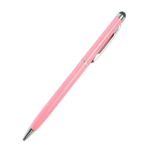 CYSUE 20–200 Stifte pro Packung Mini Metall 2-in-1 Stylus Universal Kugelschreiber Custom Logo Text Gravur Büro Schule Werbung Stift (01, 20 Stück) von CYSUE