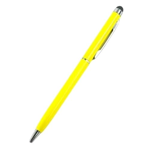 CYSUE 20–200 Stifte pro Packung Mini Metall 2-in-1 Stylus Universal Kugelschreiber Custom Logo Text Gravur Büro Schule Werbung Stift (02, 50 Stück) von CYSUE