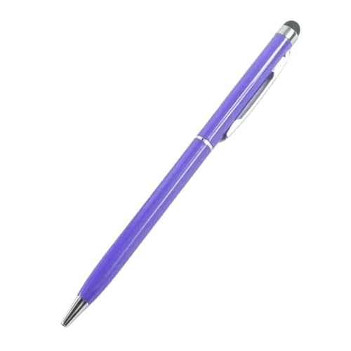 CYSUE 20–200 Stifte pro Packung Mini Metall 2-in-1 Stylus Universal Kugelschreiber Custom Logo Text Gravur Büro Schule Werbung Stift (04, 20 Stück) von CYSUE