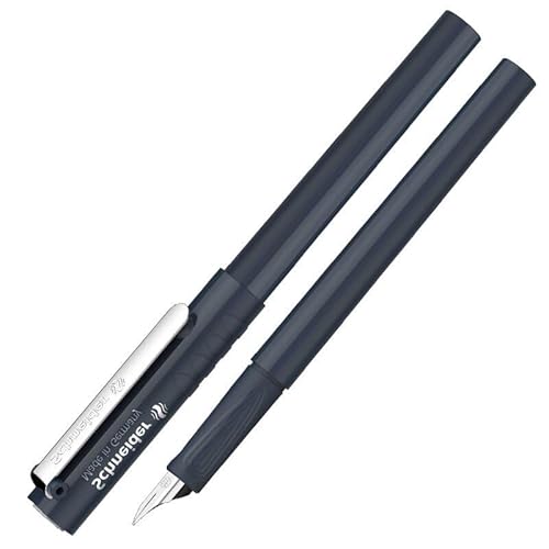 CYSUE EF Füllfederhalter, 0,35 mm, feine Spitze, Metall, Lraurita-Spitze, Schulbedarf, Studenten, Schreibschild, Stift, Büro, Schreibwaren (Retro-Blau, 0,35 mm) von CYSUE