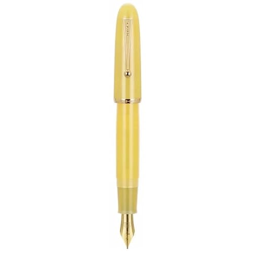 CYSUE Füllfederhalter, Acryl, transparent, 40 mm Spitze, Schreibwaren, Büro, Schulbedarf, hohe Kapazität, Tintenkonverter (ca. 0,5 mm) von CYSUE