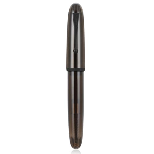 CYSUE Füllfederhalter, Acryl, transparent, 40 mm Spitze, Schreibwaren, Büro, Schulbedarf, hohe Kapazität, Tintenkonverter (ca. 0,5 mm) von CYSUE