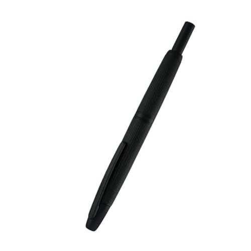 CYSUE Füllfederhalter, einziehbare EF/F-Feder, Metall, Silber/Gold, Clip-Tintenstifte für Studenten, Schreibwarenbedarf (06, EF) von CYSUE