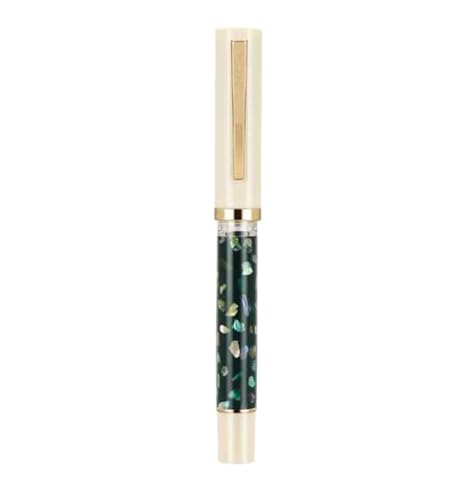 CYSUE Füllfederhalter aus Holz, luxuriös, F EF Feder, elegante Kalligraphie-Tintenstifte, Büro, Schulbedarf, Schreibwaren (Braun, F) von CYSUE