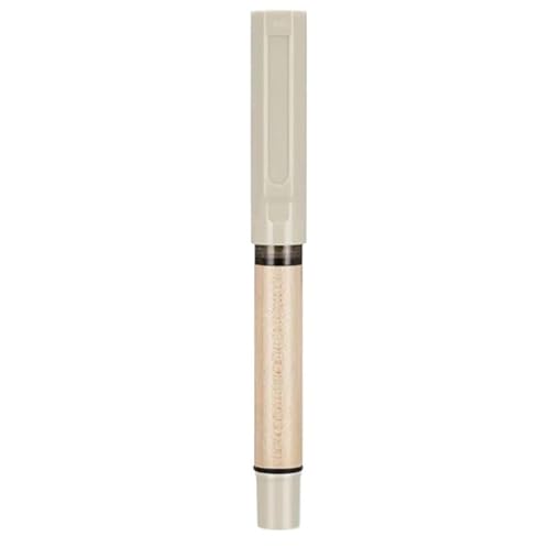 CYSUE Füllfederhalter aus Holz, luxuriös, F EF Feder, elegante Kalligraphie-Tintenstifte, Büro, Schulbedarf, Schreibwaren (Hellgrau, F) von CYSUE