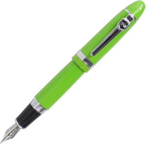 CYSUE Luxus-Füllfederhalter mit Stiftetui, großer Schaft, Bürobedarf, Geschenkstift (grün) von CYSUE