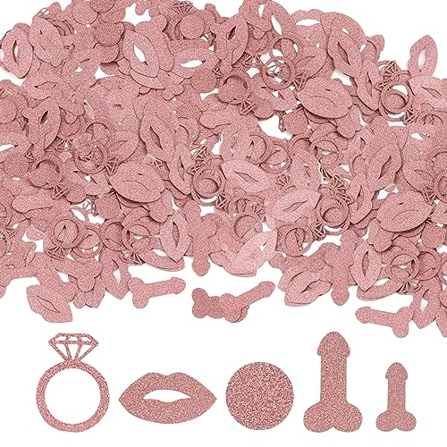CYUaoao JGA Konfetti Bride To Be Deko Tischkonfetti 350 Stück Tischdeko Geburtstag Party Rosegold Glitzer Konfetti für Junggesellinnenabschied Frauen CYUaoao JGA Konfetti Bride To Be Deko Tischkonfetti 350 Stück Tischdeko Geburtstag Party Rosegold Glitzer Konfetti für Junggesellinnenabschied Frauen von CYUaoao