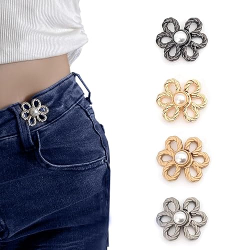 8 Sets Stücke Knöpfe Hosen Enger Machen,Hosenknöpfe Zum Stecken,Hosen Enger Machen Clip,ein Nähen Hosen-Taillenstraffer,Kleidung Verstellbare Taille Schnallen für Lose Hosen, Röcke, Ärmel 8 Sets Stücke Knöpfe Hosen Enger Machen,Hosenknöpfe Zum Stecken,Hosen Enger Machen Clip,ein Nähen Hosen-Taillenstraffer,Kleidung Verstellbare Taille Schnallen für Lose Hosen, Röcke, Ärmel von CYXZMYA