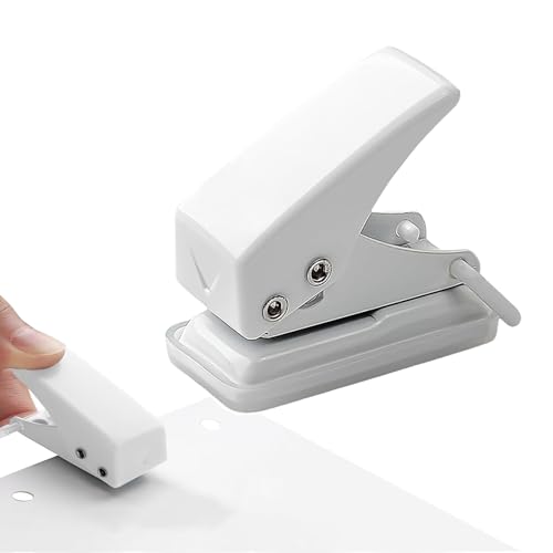 Tragbarer Mini Einzellocher für Büro,Locher für Ordner,locher,für Motivstanzer Kreis,Ideal Büro,Weiß,Schule und DIY Projekte,Locher für Ordner,Ergonomisches Design und Einfache Reinigung Tragbarer Mini Einzellocher für Büro,Locher für Ordner,locher,für Motivstanzer Kreis,Ideal Büro,Weiß,Schule und DIY Projekte,Locher für Ordner,Ergonomisches Design und Einfache Reinigung von CYXZMYA