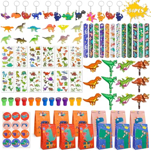 84 Stück Dino Party Mitgebsel Kindergeburtstag, Exquisites Party Gastgeschenke Dinosaurier Kinder, Geburtstag Mitgebsel Spielzeug für Jungen, Dino Party Schlüsselanhänger Spielzeug für Glückspreise 84 Stück Dino Party Mitgebsel Kindergeburtstag, Exquisites Party Gastgeschenke Dinosaurier Kinder, Geburtstag Mitgebsel Spielzeug für Jungen, Dino Party Schlüsselanhänger Spielzeug für Glückspreise von CYZBL
