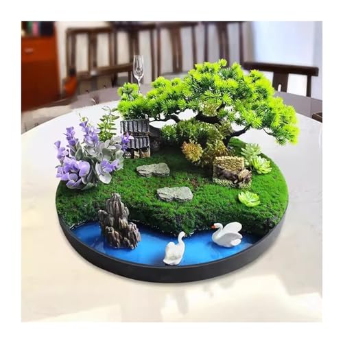 Tischdekoration Hoteltisch im chinesischen Stil, kreative dekorative Plattenspieler-Ornamente, simulierte Blumen-Mikrolandschaftsdekoration, simulierte Bonsai-Dekoration Runder Tisch mit künstlicher L Tischdekoration Hoteltisch im chinesischen Stil, kreative dekorative Plattenspieler-Ornamente, simulierte Blumen-Mikrolandschaftsdekoration, simulierte Bonsai-Dekoration Runder Tisch mit künstlicher L von CYairong-22
