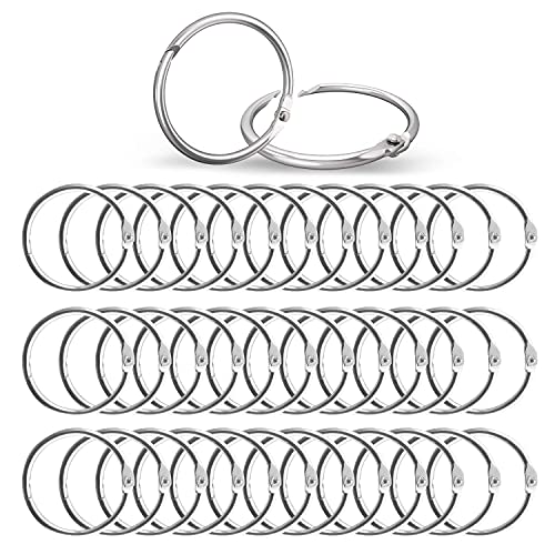 CZ Store Metall-Binderinge - 25 mm Außen-Ø |100 Stk.|✮LEBENSLANGE GARANTIE✮- Vernietete Ringe mit 180°-Öffnung - Ideales Zubehör zum Basteln & für Organizer, Tagebuch, Ringbuch, DIY-Projekte CZ Store Metall-Binderinge - 25 mm Außen-Ø |100 Stk.|✮LEBENSLANGE GARANTIE✮- Vernietete Ringe mit 180°-Öffnung - Ideales Zubehör zum Basteln & für Organizer, Tagebuch, Ringbuch, DIY-Projekte von CZ Store