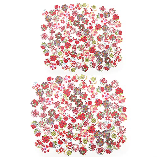 CaCaCook 200pcs 20mm Bemalte Blumen Knöpfe Holz, Farbe und Ideal für Kunsthandwerk, Scrapbooking, Weihnachtsdekorationen, Geschenkverpackung, Keramik, Nähen und Mehr CaCaCook 200pcs 20mm Bemalte Blumen Knöpfe Holz, Farbe und Ideal für Kunsthandwerk, Scrapbooking, Weihnachtsdekorationen, Geschenkverpackung, Keramik, Nähen und Mehr von CaCaCook