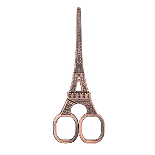 CaCaCook Stoffschere, 5,5 -Zoll -Stickerei Nähte, Vintage Edelstahl, Turmschere, Fadenschneider, Handwerkskiss, Bastelschere Zum Schneiden von Stoffpapier, Handwerk, (Roségold) von CaCaCook