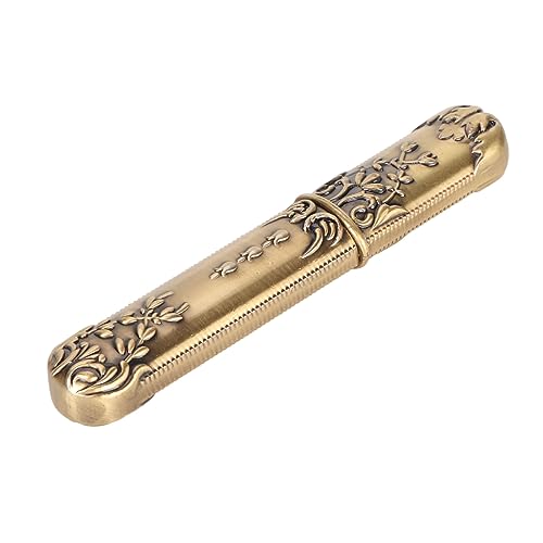CaCaCook Vintage -Nadelhalter, Stereoskopisches Musternadel -Fall Aufbewahrungsrohr, für Weihnachten, Erntedankfest, Haushaltsgebrauch (Bronze) von CaCaCook