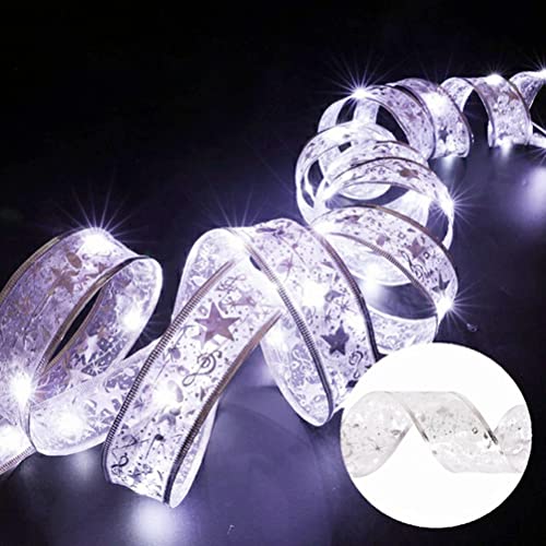 CaCaCook Lichterketten mit glänzendem Band, LED-Lichter, Weihnachtsbaum, LED-Lichter, Weihnachtsbaum, Lichterkette, Spitzenbogen, DIY, batteriebetrieben, Weihnachtsdekoration, Weihnachtsbaum, Urlaub CaCaCook Lichterketten mit glänzendem Band, LED-Lichter, Weihnachtsbaum, LED-Lichter, Weihnachtsbaum, Lichterkette, Spitzenbogen, DIY, batteriebetrieben, Weihnachtsdekoration, Weihnachtsbaum, Urlaub von CaCaCook