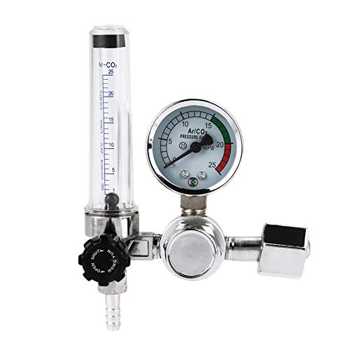 Reduzierer Argon Gas 0 25 MPa Argon Durchflussmesser Druckregler Messgerät für Schweißen Mig WIG Schweißen G5 8 von CaCaCook