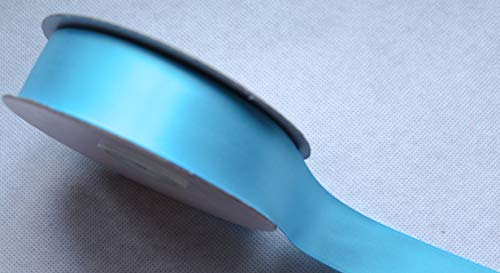 CaPiSo 25m 15mm doppelseitiges Satinband Premium-Qualität Schleifenband Satin Dekoband Geschenkband beidseitig glänzend (Hellblau) von CaPiSo