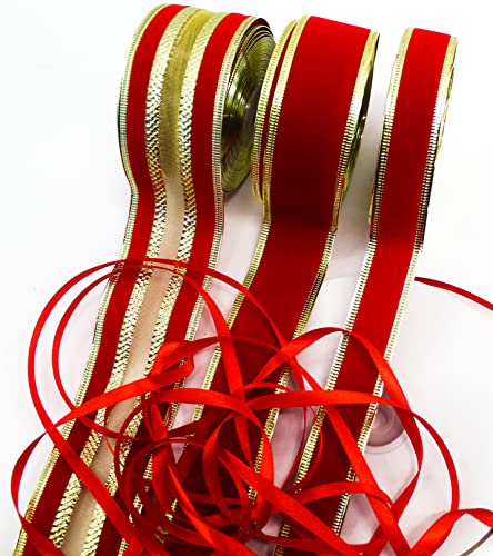 CaPiSo Weihnachtsband Satinband Geschenkband Schleifenband Dekoband Advent Weihnachten mit Schrift Frohe Weihnachten (Set 10) CaPiSo Weihnachtsband Satinband Geschenkband Schleifenband Dekoband Advent Weihnachten mit Schrift Frohe Weihnachten (Set 10) von CaPiSo