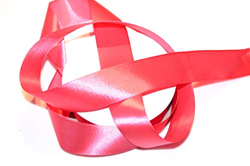 CaPiSo Satinband 25m x 25mm Taftband Schleifenband Satin Geschenkband DEKOBAND (Dunkles Rosa) von CaPiSo