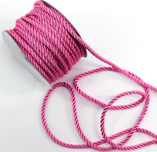 Kordel 15m x 4mm Drehkordel KORDELBAND Dekoband SCHLEIFENBAND Schnur (Pink) … von CaPiSo