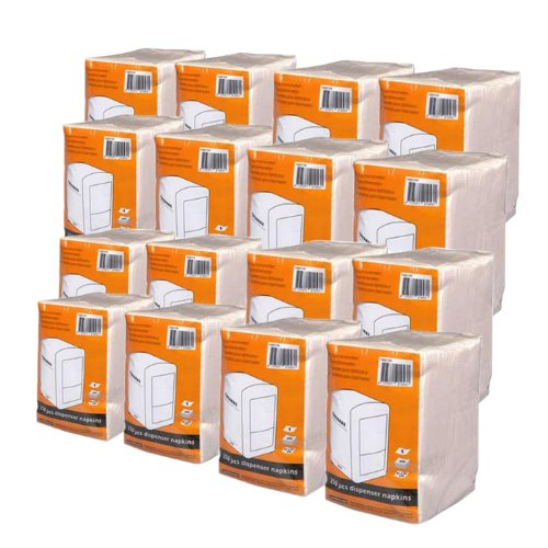 16er Set Servietten für Spender CABANAZ - 16 x 250 Stück 16er Set Servietten für Spender CABANAZ - 16 x 250 Stück von Cabanaz