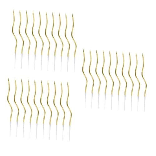 30 Kartons spiralförmige Kerze hochzeitskerze sicherheitskerzen Spiralkerzen Hochzeitstorte-Dekor Geburtstagstorte Kerze Kerzen für Geburtstagstorte vergoldet schmücken Pappbecher 30 Kartons spiralförmige Kerze hochzeitskerze sicherheitskerzen Spiralkerzen Hochzeitstorte-Dekor Geburtstagstorte Kerze Kerzen für Geburtstagstorte vergoldet schmücken Pappbecher von Cabilock