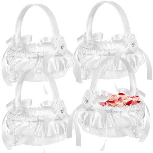 4Stücke Kleiner Korb mit Henkel, Streukorb Rattankorb, Streukorb Hochzeitskorb, Geflochtener Blumenkorb, Hochzeit Streukörbchen Für Party Festival Hochzeit Fotografie Requisiten 4Stücke Kleiner Korb mit Henkel, Streukorb Rattankorb, Streukorb Hochzeitskorb, Geflochtener Blumenkorb, Hochzeit Streukörbchen Für Party Festival Hochzeit Fotografie Requisiten von Cabilock