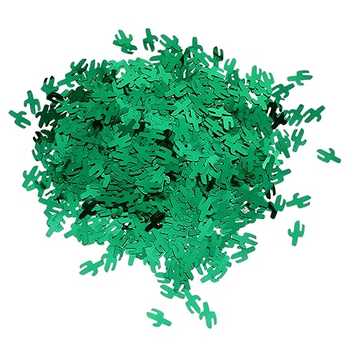 Cabilock Hawaiian Party Tisch Pailletten Konfetti Dekoration 45g Grün Entzückende Dekorative Konfetti von Cabilock