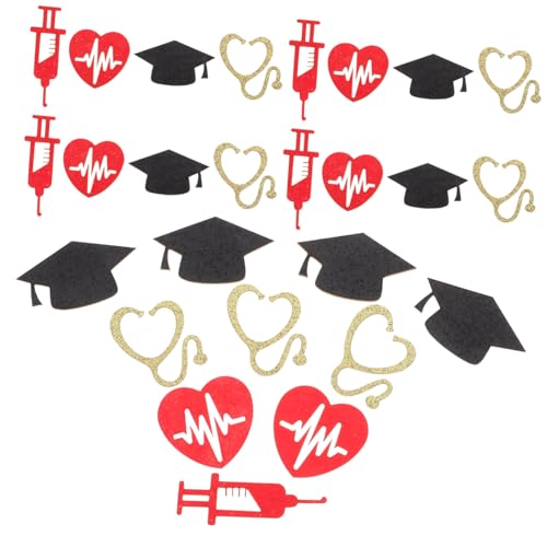 Cabilock 1 Packung Krankenschwester-party-konfetti Ballon Zum Aufdecken Des Geschlechts Geschlecht Offenbaren Dekoration Abschlussball-party-dekorationen Partyzubehör Topper Schützen Papier von Cabilock