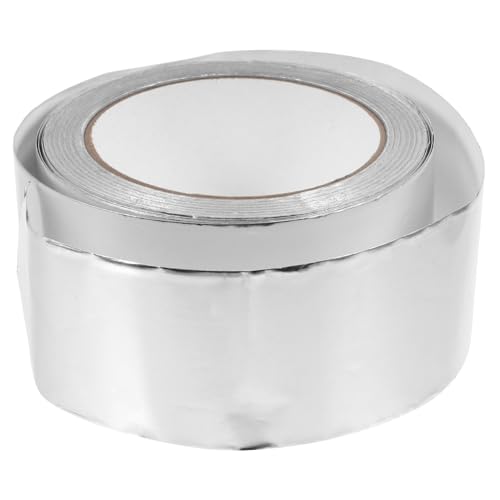 Cabilock 1 Rolle Aluminium Klebeband Selbstklebendes Hochtemperatur Dichtungsband für Langlebige Anwendungen für Isolation und Abdichtung von Cabilock
