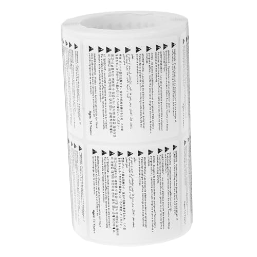 Cabilock 1 Rolle Anti Erstickungsaufkleber Selbstklebende Erstickungsetiketten Erstickungszeichen Warnschilder Erstickungswarnaufkleber Verpackungswarnetiketten Verpackte Aufkleber Cabilock 1 Rolle Anti Erstickungsaufkleber Selbstklebende Erstickungsetiketten Erstickungszeichen Warnschilder Erstickungswarnaufkleber Verpackungswarnetiketten Verpackte Aufkleber von Cabilock