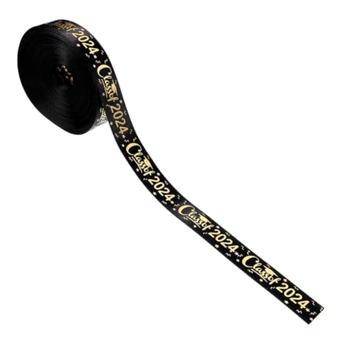 Cabilock 1 Rolle Diy Geschenkband für Abschlussfeiern Breites Polyesterband Goldene Heißpräge für und Bastelprojekte Leicht Fade Resistent Cabilock 1 Rolle Diy Geschenkband für Abschlussfeiern Breites Polyesterband Goldene Heißpräge für und Bastelprojekte Leicht Fade Resistent von Cabilock