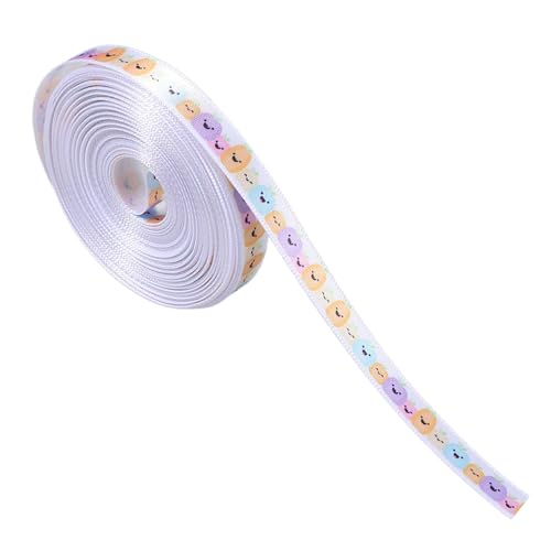 Cabilock 1 Rolle Halloween Geschenkbänder Lange Diy Bastel und Verpackungsbänder für Kreative Bastelprojekte und Geschenkverpackungen zu Festen und Anlässen Cabilock 1 Rolle Halloween Geschenkbänder Lange Diy Bastel und Verpackungsbänder für Kreative Bastelprojekte und Geschenkverpackungen zu Festen und Anlässen von Cabilock