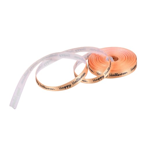 Cabilock 1 Rolle Halloween Geschenkband für Diy Dekoration Satinband für Schleifen Blumenverpackung und Geschenkverpackung Cabilock 1 Rolle Halloween Geschenkband für Diy Dekoration Satinband für Schleifen Blumenverpackung und Geschenkverpackung von Cabilock