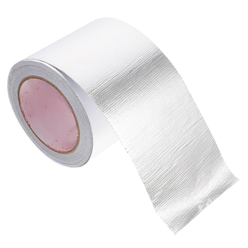 Cabilock 1 Rolle Hitzebeständiges Aluminiumfolie Klebeband zur Reparatur von Rohren Langlebig Stark Haftend für Wasserkocher Motorrad Auspuff und von Cabilock