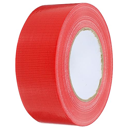 Cabilock 1 Rolle Klebeband Für Heimwerker Wetterfest Pflicht Klebeband Schwer Versiegelung Gartenband Dichtungsband Für Wasserlecks Industriell Wasserdichtes Band Farbband Rot von Cabilock