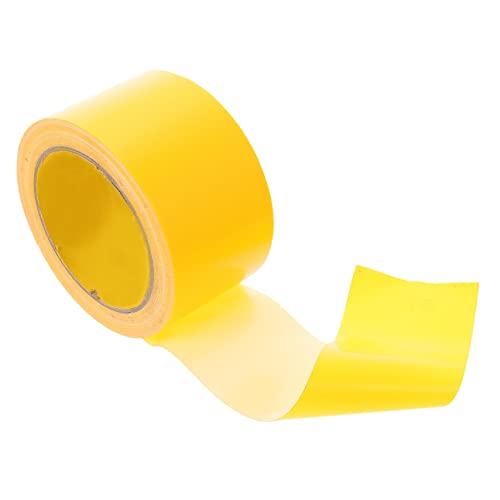 Cabilock 1 Rolle Klebeband Mastixband nachweisen Farbe gummiert Dichtband wasserdicht Abdichtband Teppichband einseitig wasserdichtes Teppichband selbstklebendes Dichtungsband Gelb von Cabilock