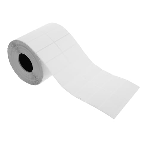 Cabilock 1 Rolle Klebeetiketten Rolle Selbstklebende Beschriftungsaufkleber für Lebensmittelbehälter und Gläser Langlebig und Reißfest aus Kupferplattenpapier Vielseitig Einsetzbar für von Cabilock