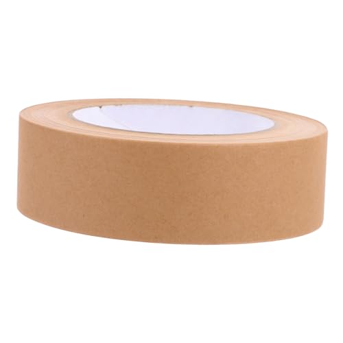 Cabilock 1 Rolle Kraftpapier Klebeband Stark Haftend Beschriftbar Einfach zu Reißen für und Kartonversiegelung Praktische Lösung für Verpackungsbedürfnisse von Cabilock