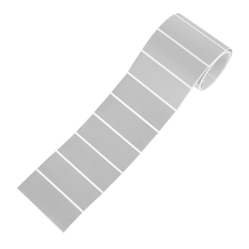 Cabilock 1 Rolle Kratzbeschichtung Aufkleber Zum Rubbeln Lose Abrubbeln Machen Abziehbilder Abkratzen Schälen Party Etiketten Abkratzen Aufkleber-tickets Abrubbeln Klein Papier Silver von Cabilock