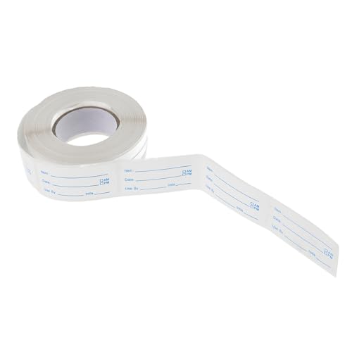 Cabilock 1 Rolle Lebensmittel Etiketten Aufkleber Selbstklebende Datumsetiketten für Lebensmittel Praktisch für Zuhause Gastronomie Einfach Abziehbar und Wiederverwendbar Cabilock 1 Rolle Lebensmittel Etiketten Aufkleber Selbstklebende Datumsetiketten für Lebensmittel Praktisch für Zuhause Gastronomie Einfach Abziehbar und Wiederverwendbar von Cabilock