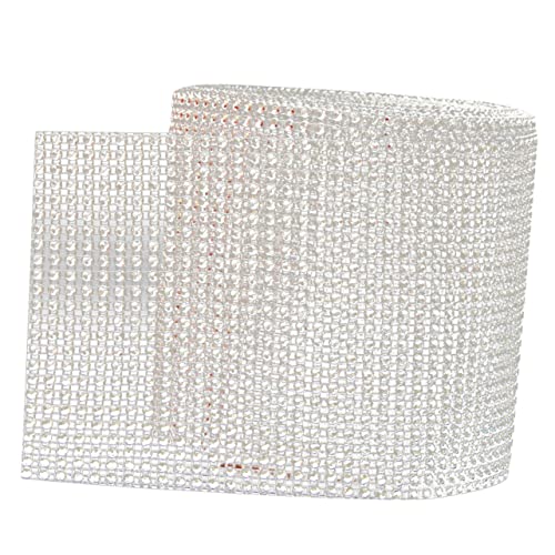 Cabilock 1 Rolle Rhinestone Trim Band mit Reihen Glitzerdiamanten für Hochzeitsdekoration Tischdeko und Diy Projekte Vielseitig Einsetzbar für Handys Taschen und Cabilock 1 Rolle Rhinestone Trim Band mit Reihen Glitzerdiamanten für Hochzeitsdekoration Tischdeko und Diy Projekte Vielseitig Einsetzbar für Handys Taschen und von Cabilock