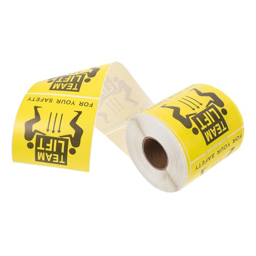 Cabilock 1 Rolle Schweres Warnlabel Etiketten Für Speicherbehälter Verschieben Von Etiketten Groß Schlüssel Verpackung Ziehen Um Team-lift-versandetikett Aufkleber Cabilock 1 Rolle Schweres Warnlabel Etiketten Für Speicherbehälter Verschieben Von Etiketten Groß Schlüssel Verpackung Ziehen Um Team-lift-versandetikett Aufkleber von Cabilock