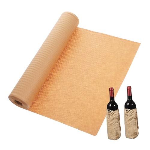 Cabilock 1 Rolle Wabenpapier Braunes Wabenverpackungspapier Umweltfreundliche Polsterfolie für Sicheren Versand und Umzug Flexibles Füllmaterial für Zerbrechliche Gegenstände Cabilock 1 Rolle Wabenpapier Braunes Wabenverpackungspapier Umweltfreundliche Polsterfolie für Sicheren Versand und Umzug Flexibles Füllmaterial für Zerbrechliche Gegenstände von Cabilock