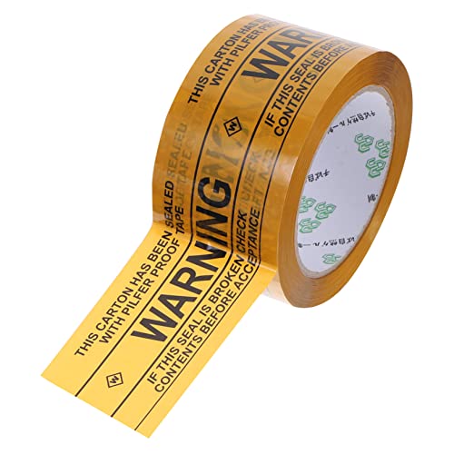 Cabilock 1 Rolle Warnband Dichtungsband für Dichtbänder Wickelband Verpackungsklebeband strapazierfähiges Versandklebeband Klebeband durchsichtige Verpackung Packband nachfüllen Opp Gelb Cabilock 1 Rolle Warnband Dichtungsband für Dichtbänder Wickelband Verpackungsklebeband strapazierfähiges Versandklebeband Klebeband durchsichtige Verpackung Packband nachfüllen Opp Gelb von Cabilock