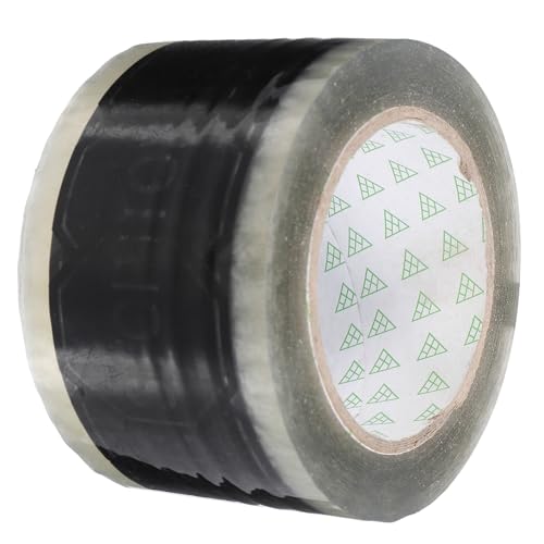 Cabilock 1 Rolle Warnverdichtungsband Klebeband klebrig beidseitig sich bewegendes Band Banddichtungen Abdichtband Kartonversiegelband Sicherheitsband Anti-Manipulationsband Opp von Cabilock